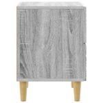 vidaXL Nočný stolík Sivý Sonoma 43 x 34,5 x 48 cm Kompozitné drevo – Obrázok 4