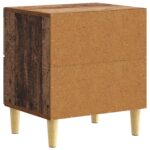 vidaXL Nočný stolík 2 pcs Staré drevo 43 x 34,5 x 48 cm – Obrázok 6