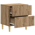 vidaXL Nočný stolík 2 pcs Dub artisan 43 x 34,5 x 48 cm – Obrázok 3