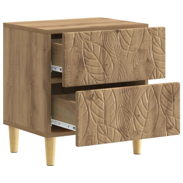vidaXL Nočný stolík 2 pcs Dub artisan 43 x 34,5 x 48 cm – Obrázok 3