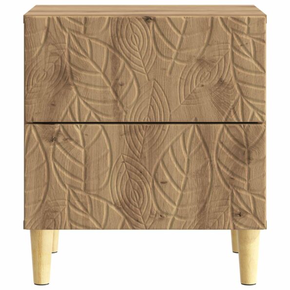 vidaXL Nočný stolík 2 pcs Dub artisan 43 x 34,5 x 48 cm – Obrázok 4