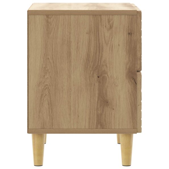 vidaXL Nočný stolík 2 pcs Dub artisan 43 x 34,5 x 48 cm – Obrázok 5
