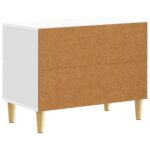 vidaXL Nočný stolík Biela 62 x 34,5 x 48 cm Kompozitné drevo – Obrázok 5