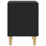 vidaXL Nočný stolík Čierna 62 x 34,5 x 48 cm Kompozitné drevo – Obrázok 4