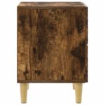 vidaXL Nočný stolík Dymový dub 62 x 34,5 x 48 cm Kompozitné drevo – Obrázok 4