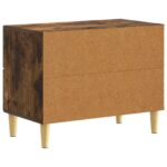 vidaXL Nočný stolík Dymový dub 62 x 34,5 x 48 cm Kompozitné drevo – Obrázok 5