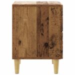 vidaXL Nočný stolík Staré drevo 62 x 34,5 x 48 cm Kompozitné drevo – Obrázok 4