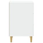 vidaXL Nočný stolík Biela 43 x 39,5 x 66,5 cm Kompozitné drevo – Obrázok 4