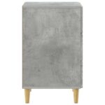 vidaXL Nočný stolík Betónovo sivá 43 x 39,5 x 66,5 cm Kompozitné drevo – Obrázok 4