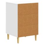 vidaXL Nočný stolík Biela s vysokým leskom 43 x 39,5 x 66,5 cm – Obrázok 5