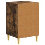 vidaXL Nočný stolík Dymový dub 43 x 39,5 x 66,5 cm Kompozitné drevo – Obrázok 5
