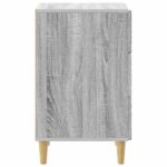 vidaXL Nočný stolík Sivý Sonoma 43 x 39,5 x 66,5 cm Kompozitné drevo – Obrázok 4