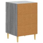 vidaXL Nočný stolík Sivý Sonoma 43 x 39,5 x 66,5 cm Kompozitné drevo – Obrázok 5