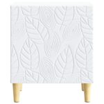 vidaXL Nočný stolík 2 pcs Biela 43 x 34,5 x 50 cm Kompozitné drevo – Obrázok 4