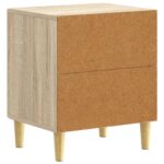 vidaXL Nočný stolík 2 pcs Dub sonoma 43 x 34,5 x 50 cm – Obrázok 6