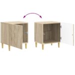 vidaXL Nočný stolík 2 pcs Dub sonoma 43 x 34,5 x 50 cm – Obrázok 9
