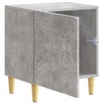 vidaXL Nočný stolík 2 pcs Betónovo sivá 43 x 34,5 x 50 cm – Obrázok 3