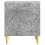 vidaXL Nočný stolík 2 pcs Betónovo sivá 43 x 34,5 x 50 cm – Obrázok 4