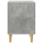 vidaXL Nočný stolík 2 pcs Betónovo sivá 43 x 34,5 x 50 cm – Obrázok 5
