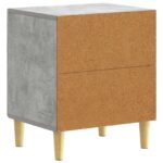 vidaXL Nočný stolík 2 pcs Betónovo sivá 43 x 34,5 x 50 cm – Obrázok 6