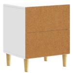 vidaXL Nočný stolík Biela s vysokým leskom 43 x 34,5 x 50 cm – Obrázok 5