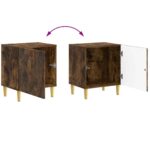 vidaXL Nočný stolík 2 pcs Dymový dub 43 x 34,5 x 50 cm – Obrázok 9
