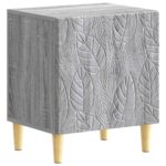vidaXL Nočný stolík 2 pcs Sivý Sonoma 43 x 34,5 x 50 cm – Obrázok 2
