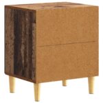 vidaXL Nočný stolík Staré drevo 43 x 34,5 x 50 cm Kompozitné drevo – Obrázok 5
