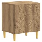 vidaXL Nočný stolík Dub artisan 43 x 34,5 x 50 cm Kompozitné drevo