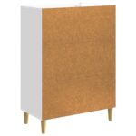 vidaXL Servírovacia skriňa Biela s vysokým leskom 66 x 34,5 x 90 cm – Obrázok 7