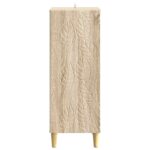 vidaXL Servírovacia skriňa Dub sonoma 33 x 34,5 x 90 cm – Obrázok 5
