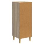 vidaXL Servírovacia skriňa Dub sonoma 33 x 34,5 x 90 cm – Obrázok 7