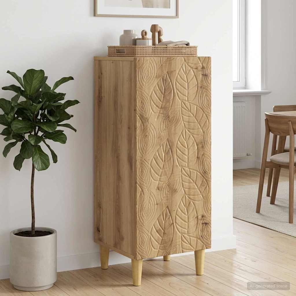 895064_1.jpg vidaXL Servírovacia skriňa Dub artisan 33 x 34,5 x 90 cm – Obrázok 1