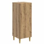 vidaXL Servírovacia skriňa Dub artisan 33 x 34,5 x 90 cm – Obrázok 2