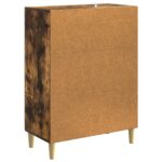 vidaXL Zásuvkový kabinet Dymový dub 66 x 34,5 x 90 cm Kompozitné drevo – Obrázok 5