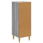 vidaXL Zásuvkový kabinet Sivý Sonoma 33 x 34,5 x 90 cm – Obrázok 5