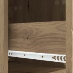 vidaXL Zásuvkový kabinet Dub artisan 33 x 34,5 x 90 cm – Obrázok 7
