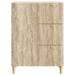 vidaXL Servírovacia skriňa Dub sonoma 66 x 34,5 x 90 cm – Obrázok 5