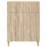 vidaXL Servírovacia skriňa Dub sonoma 66 x 34,5 x 90 cm – Obrázok 5