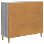 vidaXL Servírovacia skriňa Sivý Sonoma 89 x 34,5 x 80 cm – Obrázok 7