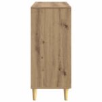 vidaXL Servírovacia skriňa Dub artisan 89 x 34,5 x 80 cm – Obrázok 6