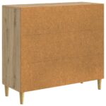 vidaXL Servírovacia skriňa Dub artisan 89 x 34,5 x 80 cm – Obrázok 7