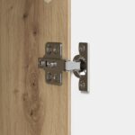 vidaXL Servírovacia skriňa Dub artisan 89 x 34,5 x 80 cm – Obrázok 8