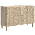 vidaXL Servírovacia skriňa Dub sonoma 89 x 34,5 x 60 cm – Obrázok 2