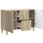 vidaXL Servírovacia skriňa Dub sonoma 89 x 34,5 x 60 cm – Obrázok 4