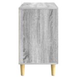 vidaXL Servírovacia skriňa Sivý Sonoma 89 x 34,5 x 60 cm – Obrázok 6