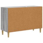 vidaXL Servírovacia skriňa Sivý Sonoma 89 x 34,5 x 60 cm – Obrázok 7