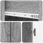 vidaXL Servírovacia skriňa Sivý Sonoma 89 x 34,5 x 60 cm – Obrázok 8