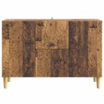 vidaXL Servírovacia skriňa Staré drevo 89 x 34,5 x 60 cm – Obrázok 5
