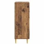 vidaXL Servírovacia skriňa Staré drevo 66 x 34,5 x 95 cm – Obrázok 6